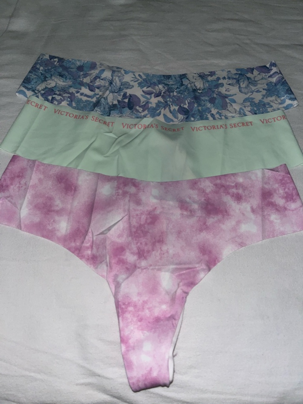 Victoria's Secret No Show Thongs Set Bundle